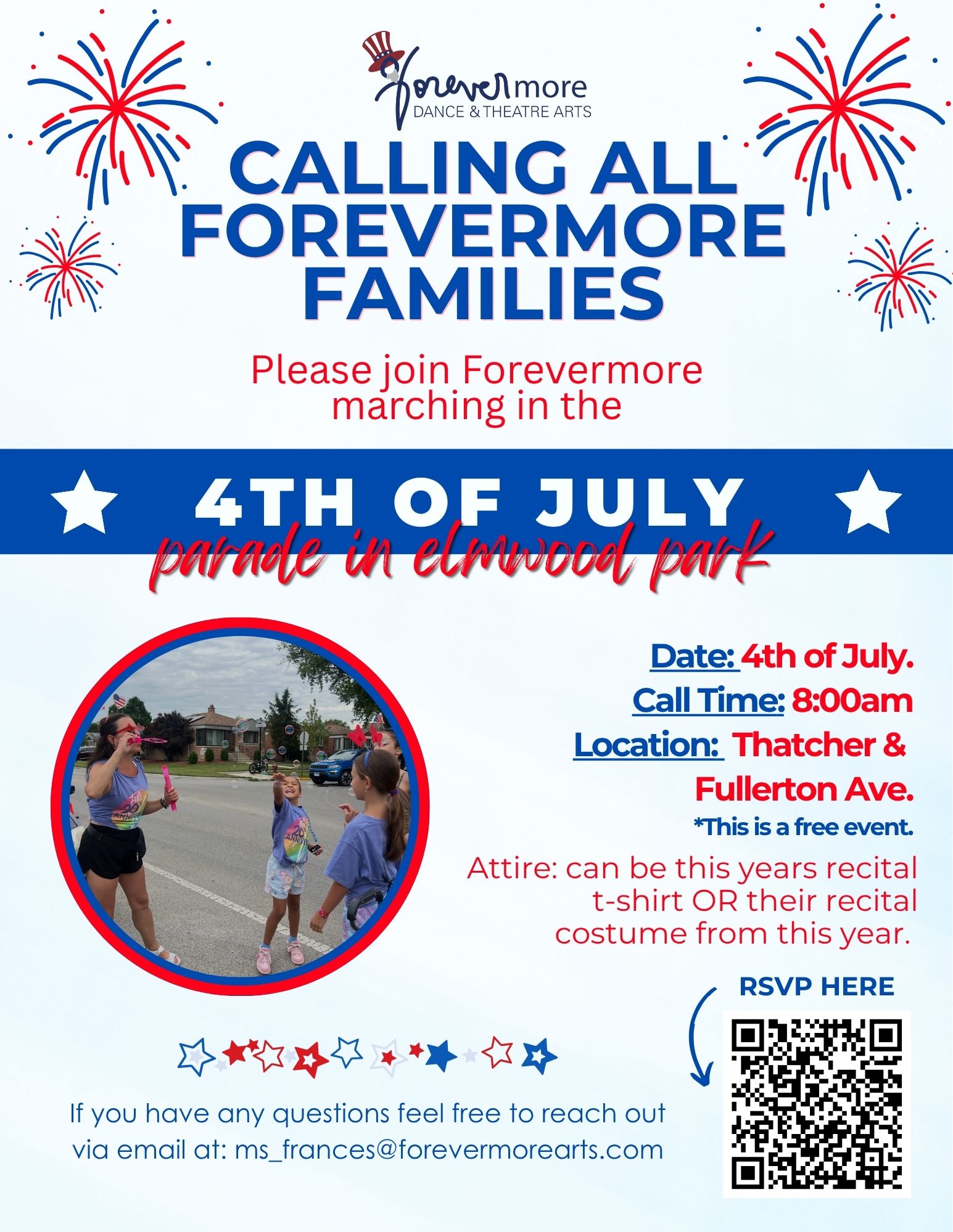4th of july parade sign up